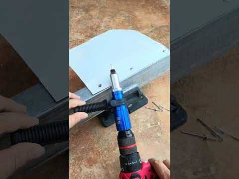 Electric Rivet Gun Puller Fixer Tool #diycraft #goodtools #diyequipment #diy #goodtool #greattools