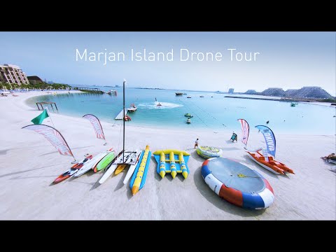 Marjan Island Resort UAE | FPV Drone Tour