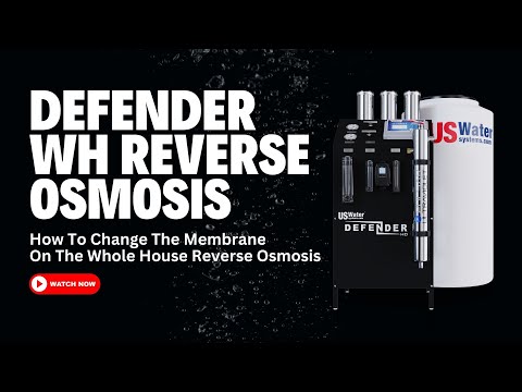 How To Change A Commercial RO Membrane - The Defender Reverse Osmosis System