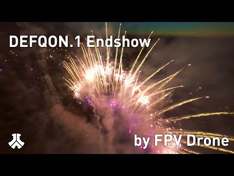 Defqon.1 2019 Endshow By FPV Drone | Fireworks Insanity