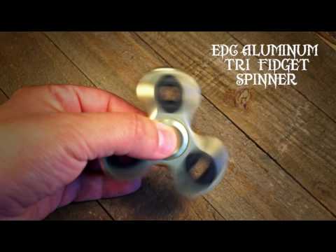 EDC ALUMINUM TRI SPINNER FIDGET TOY