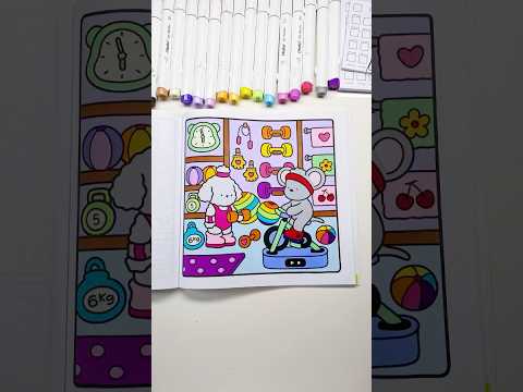ASMR COLOR WITH ME Coco Wyo #coloring #colorwithme #coloringbook #coloringpages #asmrcoloring #asmr