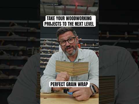 This Wood Trick Makes Grain Match Perfectly #woodworking #craftsmanship