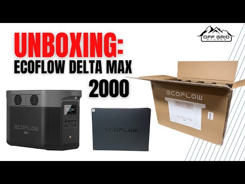 EcoFlow DELTA MAX 2000: The Best PORTABLE Power Station Solar Generator in 2022? (FULL UNBOXING)