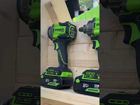The Greenworks Pro 24V Impact Wrench, pure torque when and where you need it.