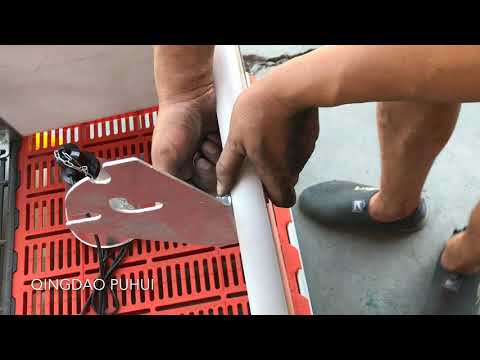 Assembling Video Of The Farrowing Crate