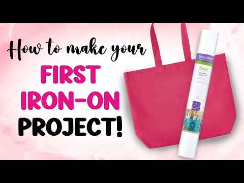 Cricut Tutorial: How to make your FIRST IRON ON vinyl using your Cricut Machine!