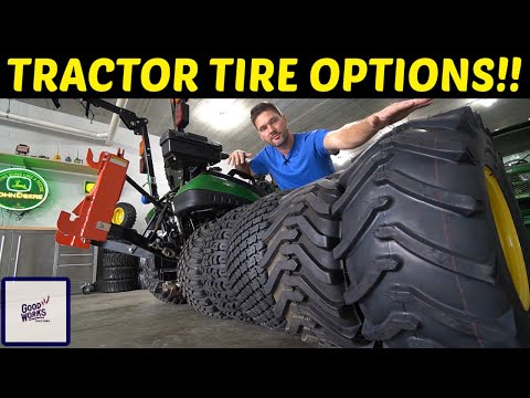 THE ULTIMATE TRACTOR TIRE GUIDE: TREAD PATTERN OPTIONS! 👨‍🌾🚜