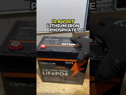 Cheap 12V Lithium Battery, GRNOE 12.8V 100Ah LiFePO4 #theoffgridmountainhomestead #youtubeshorts