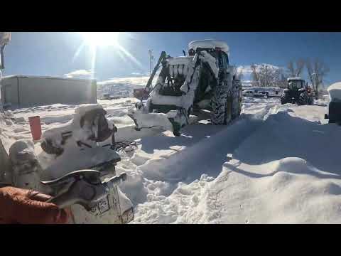 Snow blind!