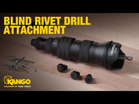 KANGO Tools: How To Use The KANGO Blind Rivet Drill Adaptor (KRIVAD)