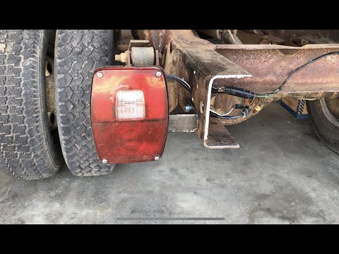 1974 F350-Fabricating tail light brackets(part 2)