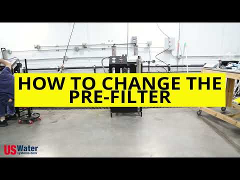 Defender Whole House RO - How To Change The Pre Filter