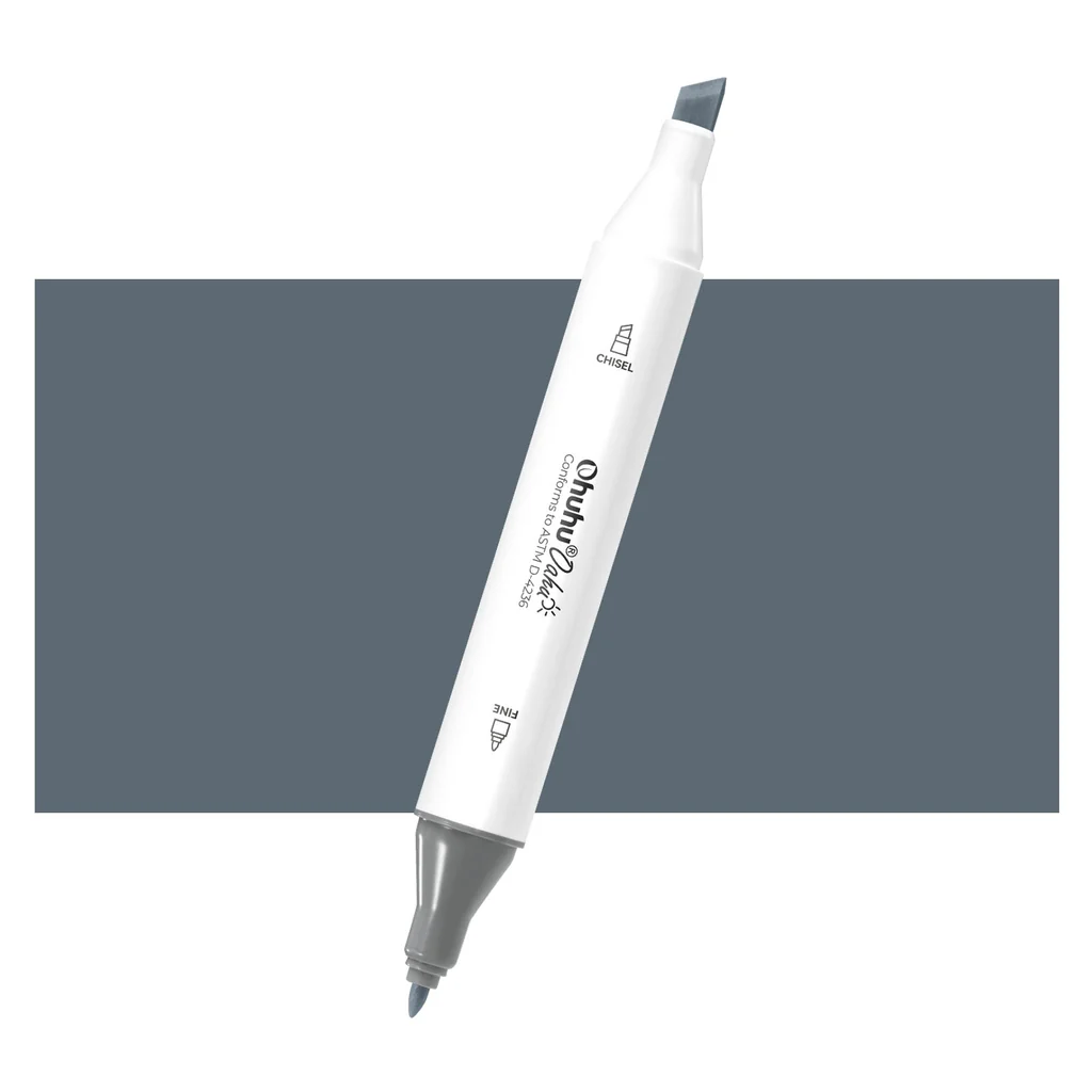 Ohuhu Oahu BG120 / BGY36 Individual Marker, Fine & Chisel