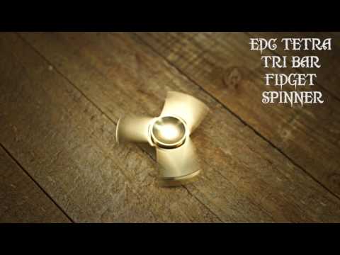 EDC TETRA TRI BAR FIDGET SPINNER