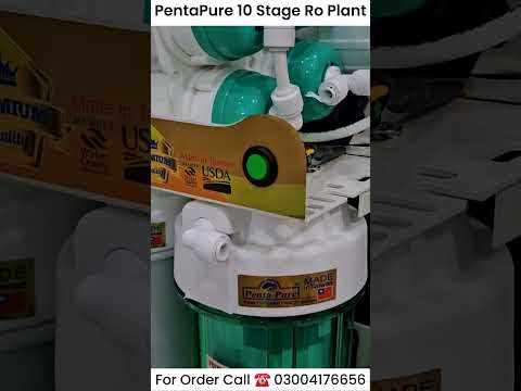 PentaPure RO Plant - Best Home Ro Water Filter system in Pakistan #rosystem #ropurifiers #roplant