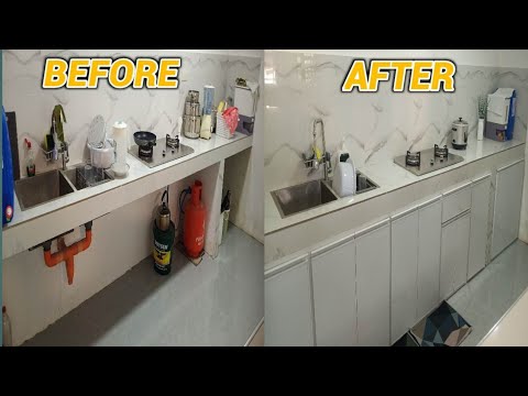 DREAM HOUSE UPDATE MAY MODULAR KITCHEN CABINET NA ANG GANDA GRABE KATAS NG SARI-SARI STORE