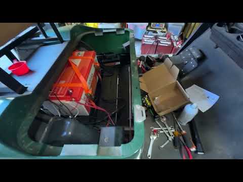 Temgo 51.2V 100AH LiFeP04 golf cart battery upgrade from 36 volt lead acid solenoid and controller 