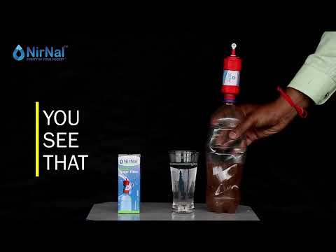 Advanced | Travel Bottle Filter | NirNal Water Filter