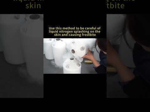 How to get liquid nitrogen from a liquid nitrogen tank？